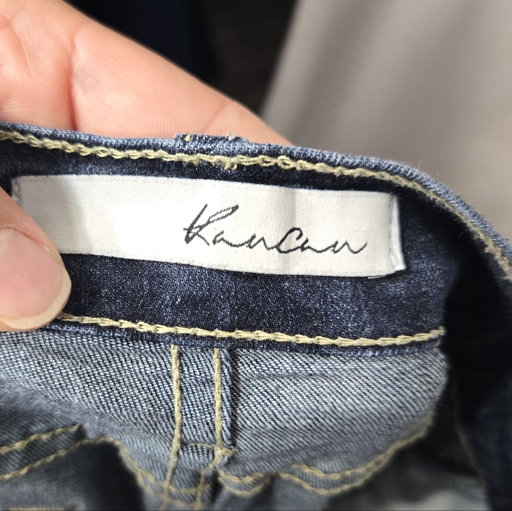 Kancan Skinny Jeans Dark Wash Sz 28 - Picture 5 of 10
